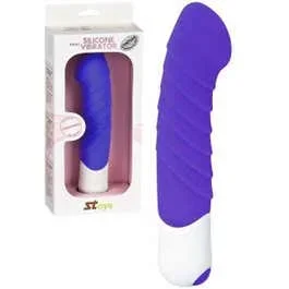 13 x 3,4 cm Vibrator SToys CYNTHIA Silicone-Vibrator blau | AKTION
