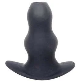 14 x 4,6 – 6,3 cm HoleMax – Ergo Bum – Silicone Tunnel Plug XL black