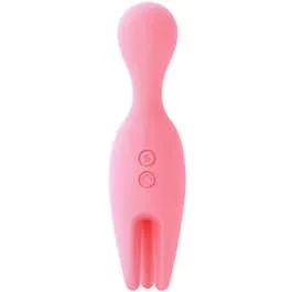 15,5 x 2,3 – 3,5 cm Svakom – NYMPH – Vibrator pink – Akku Power | AKTION