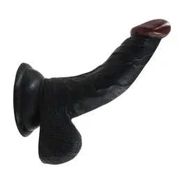 15 x 3,5 cm Wall Mounter Dildo black | AKTION