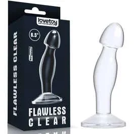 16,5 x 3,9 cm Lovetoy – Flawless Clear – Prostate Plug 6,5″ clear