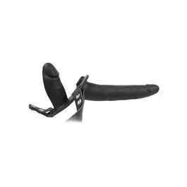 16/8 x 3,5 cm Sex Companion Dual Climax Harness Doppel-Umschnalldildo