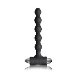 17 x 2 cm Rocks off Petite Sensations Pearls Plug black