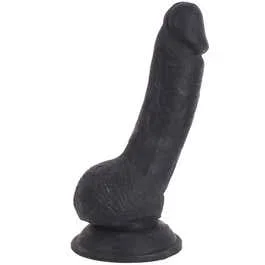 18 x 3,9 cm COXXX Cyril Dildo mit starkem Saugfuß black