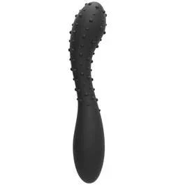 19 x 3,3 cm – Bim Bam Line – genoppter G-Punkt Doppeldildo – black