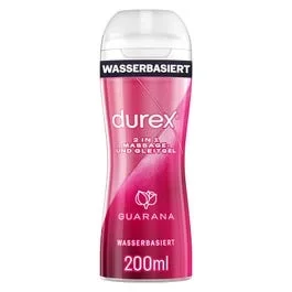 2 in 1 Massage & Gleitgel – Guarana – 200 ml