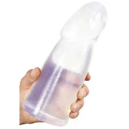 20 x 8 cm – ANALE GRANDE – Dildo BONG – clear