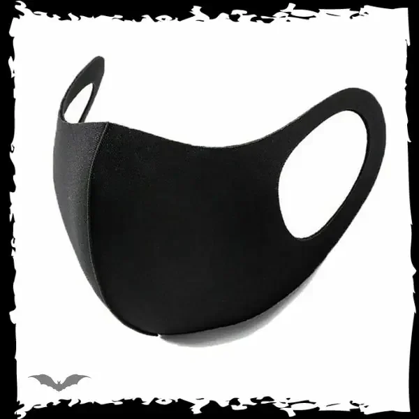 20er PACK Schwarze Fashion Maske