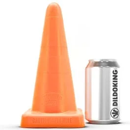 23,5 x 8,9 cm – Traffic Cone Dildo – S – Vac-U-Lock – orange