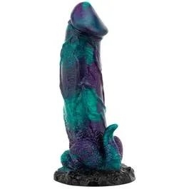 23 x 6 cm – Dragonfly – Fantasie Dildo – purple/green