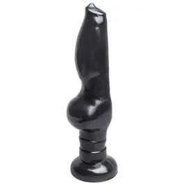 31 x 5,5 cm – ANALE GRANDE – Animal Fox Dildo – black