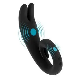 33,3 cm Vibrator MJUZE Lithe – Black – Akku Power | AKTION