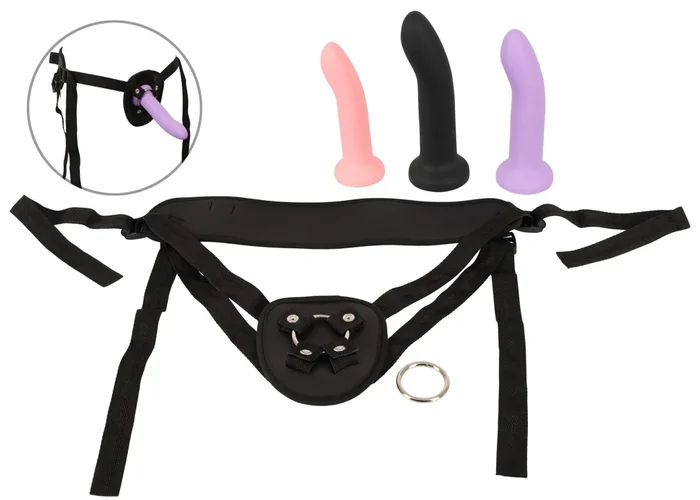 4-teiliges Strap-on-Set You2Toys