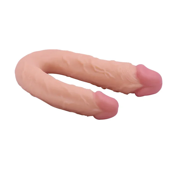 40cm Doppel Dildo PVC 3D Adern Hoden