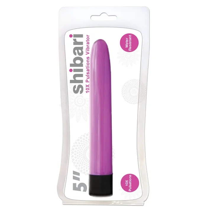 5“ 10X Pulsations Vibrator Pink