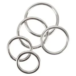 5-teiliges Penisring-Set – Metall