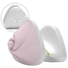 6,7 x 6,7 cm – Heart’s Desire – Auflegevibrator – white/flesh