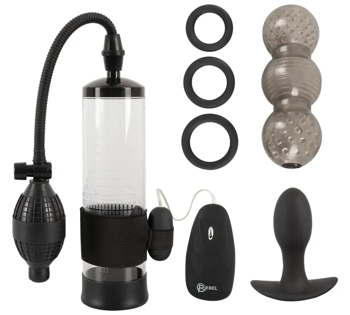 7-teiliges Toy-Set „Performance Set“ für Männer Rebel
