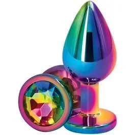 8 x 3,4 cm Rear Assets Plug multicolor round M