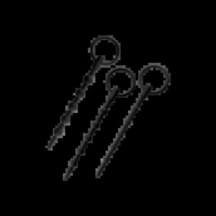 ‚3 In 1 Silicone Urethral Sound Kit‘, 3‑teilig