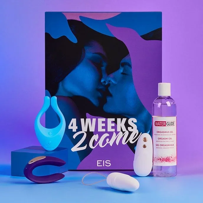 ‚4 Weeks 2 Come‘, Orgasmusbox mit 4 Toys