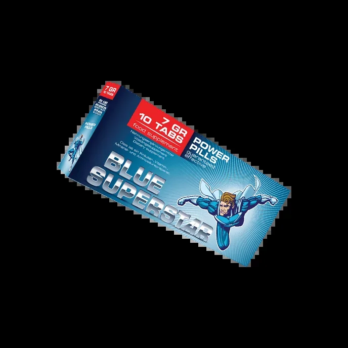 ‚Blue Superstar‘, 10 Stück