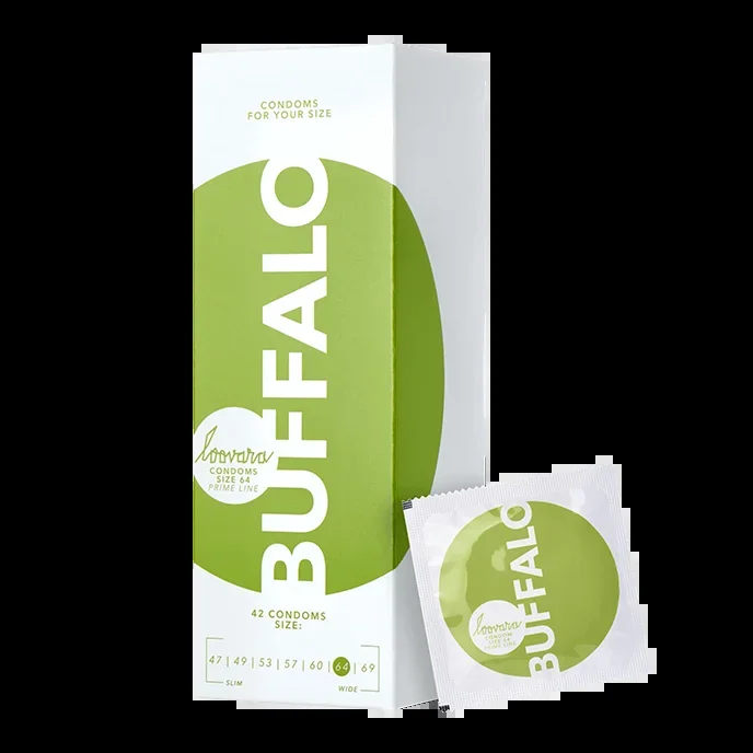 ‚Buffalo 64 Condom‘, 42 Stück, 64 mm
