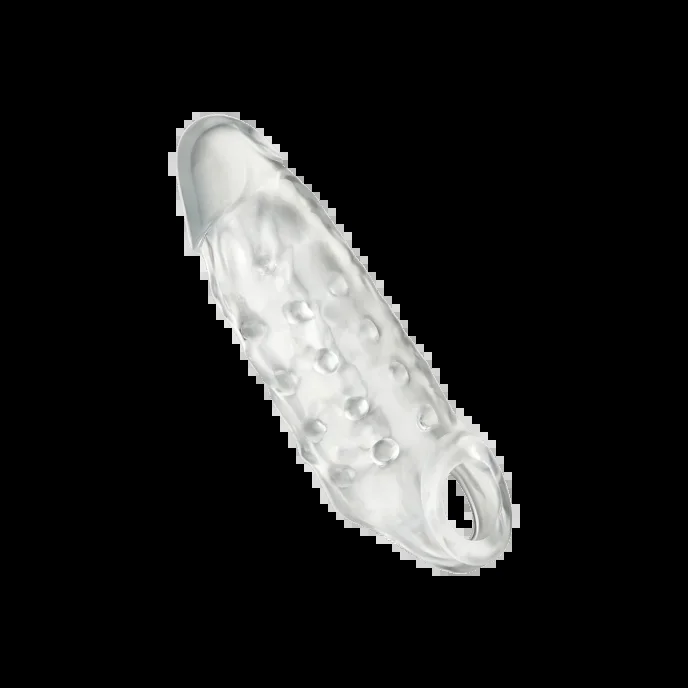 ‚Clear Realistic Cock Enhancer‘, 22,5 cm