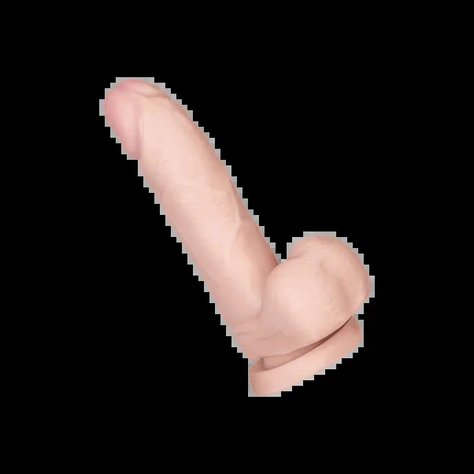 ‚Cock with Suction Cup‘, 14 cm