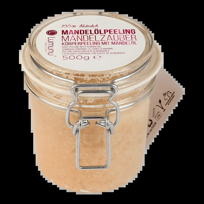 ‚Deluxe Mandelölpeeling – Mandelzauber‘, 500 g