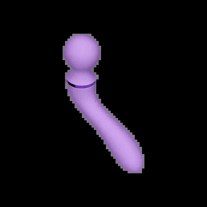 ‚Fantasy For Her – Duo Wand Massage-Her‘, 19,5 cm