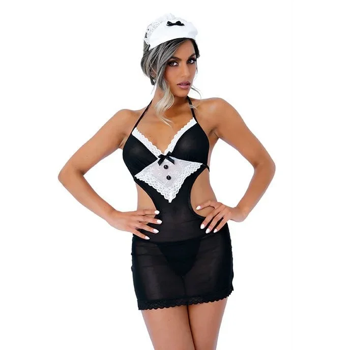 ‚French Maid Roleplay Set‘, 2 Teile