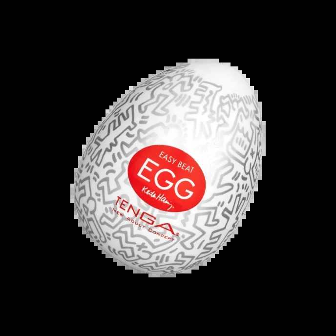 ‚Keith Haring Egg Party‘, 6 cm