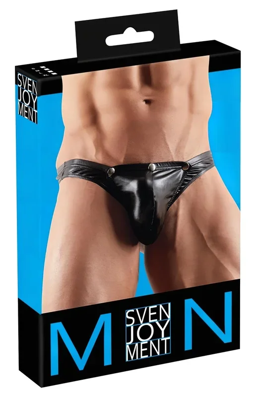 Abnehmbare String für Männer (schwarz)