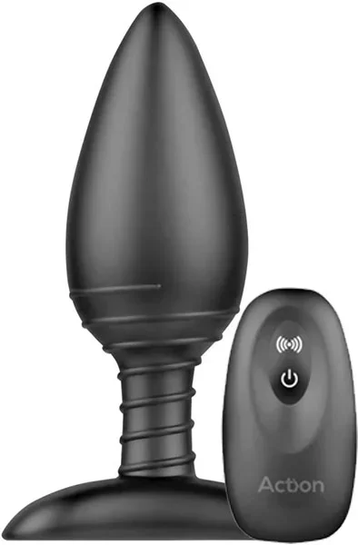 Action Asher Analplug mit Fernbedienung