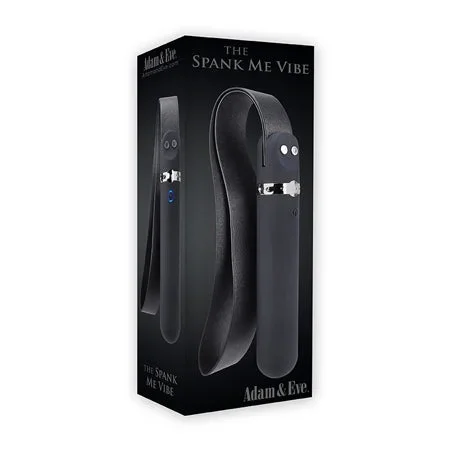 Adam & Eve Spank Me Vibe – Black