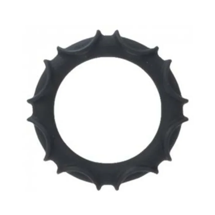 Adonis Atlas Silicone Ring – Black
