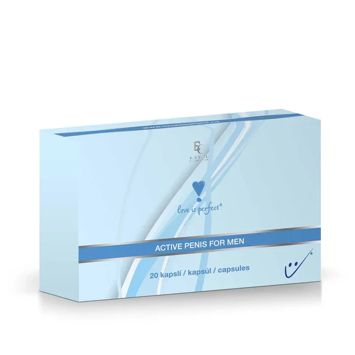 Afrodiziakálne kapsule – Active Penis Caps For Men 20ks