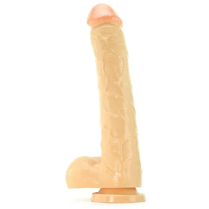 All American Ultra Whoppers 11 Inch Straight Dildo in Flesh