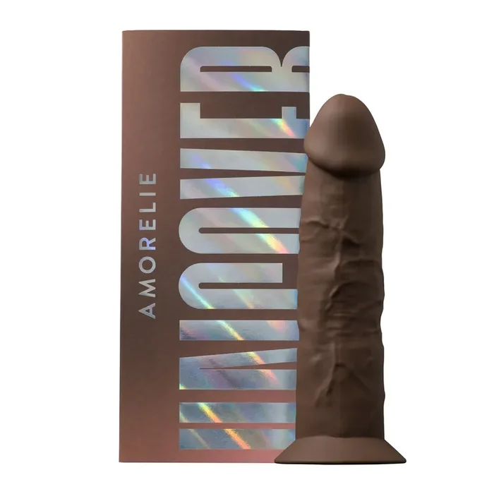 AMORELIE UNCOVER »Dusk« Dildo – 19,2 cm – Espresso