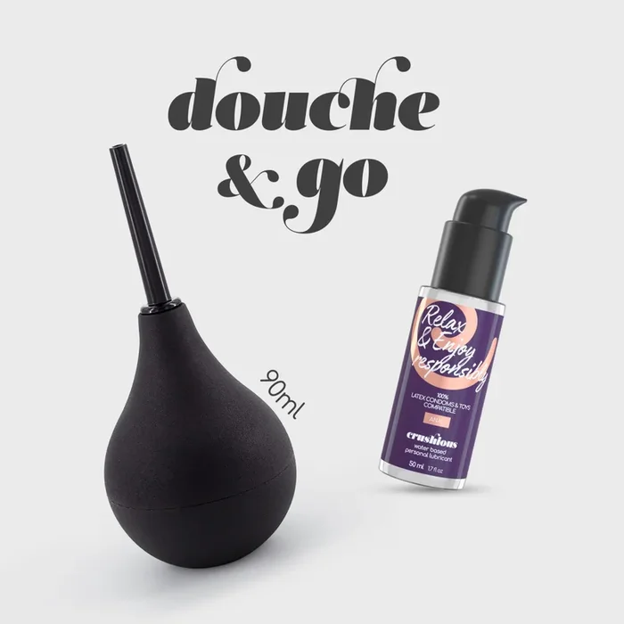 Anal-Dusche und Gleitmittelset Crushious – Go