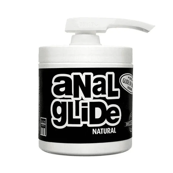 Anal Glide Natural with Pump 4 oz