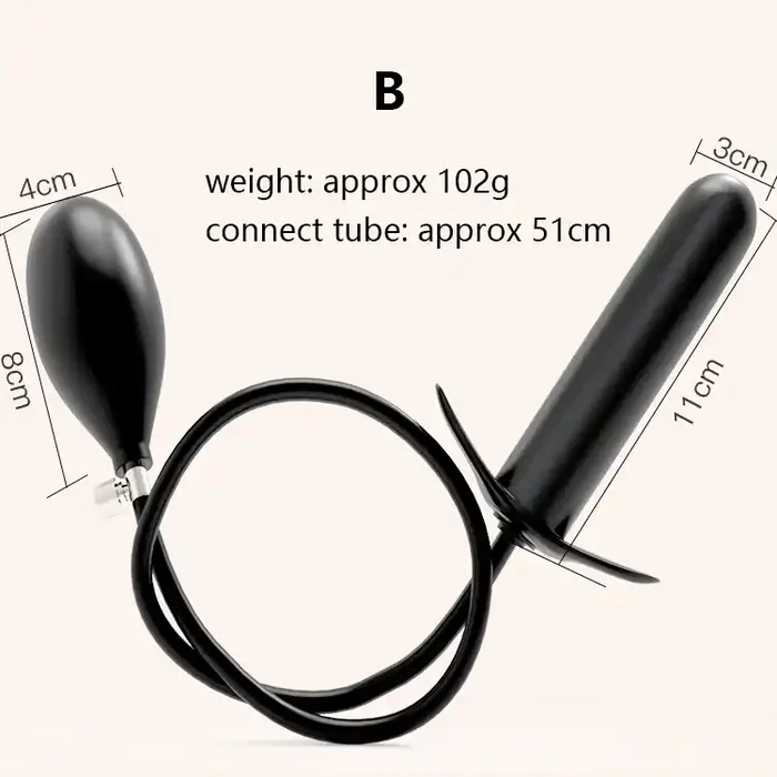 Analdildo Aufblasbar