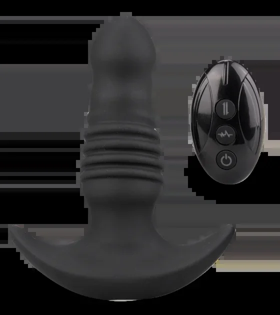 Analplug mit Vibration und Stoßfunktion Tokyo