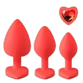Analplug Set ‘Herzchen‘
