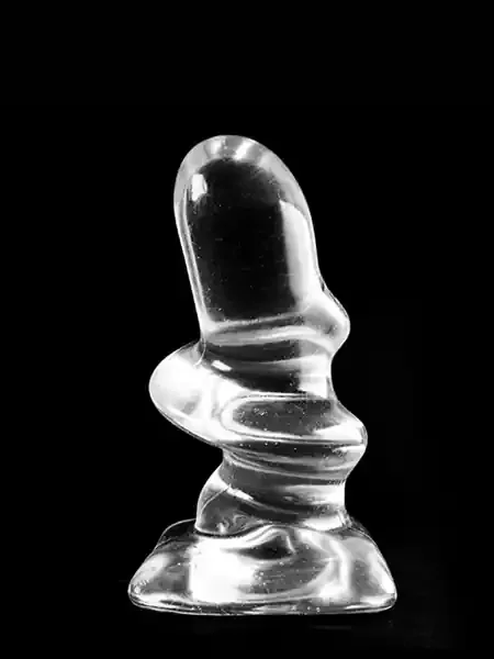 Anaplug im Spiral-Design XL – transparent