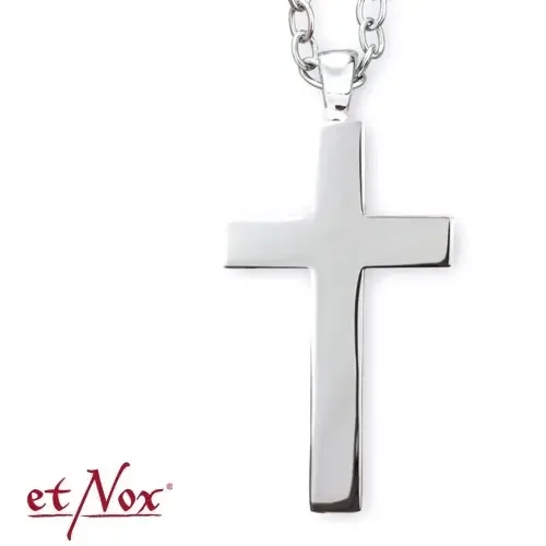 Anhänger ‘Big Plain Cross‘ Edelstahl