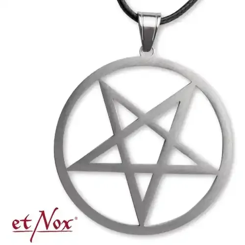 Anhänger ‘Plain Pentagram‘ – silber