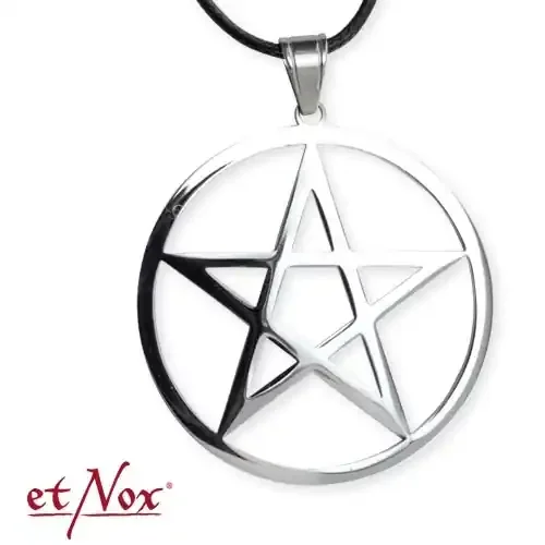 Anhänger ‘Plain Pentagram‘ – Silber