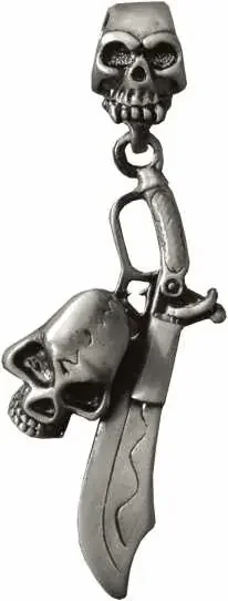 Anhänger ‘Skull and Sword‘